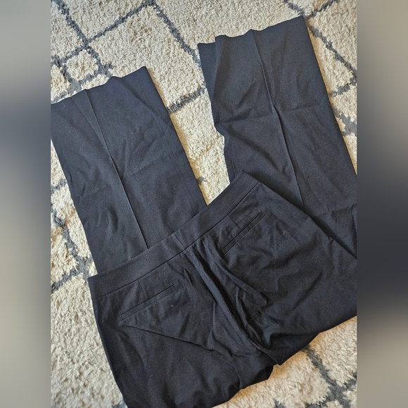 Lafayette 148 Virgin Wool Wide Leg Trouser Pant Size 8 - Picture 2 of 5